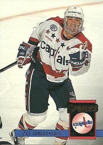 #504 Joe Juneau - Washington Capitals - 1993-94 Donruss Hockey