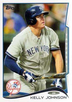 #504 Kelly Johnson - New York Yankees - 2014 Topps Baseball