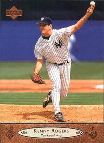 #504 Kenny Rogers - New York Yankees - 1996 Upper Deck Baseball