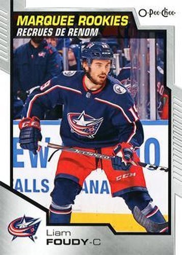 #504 Liam Foudy - Columbus Blue Jackets - 2020-21 O-Pee-Chee Hockey