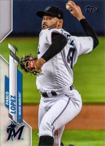 #504 Pablo Lopez - Miami Marlins - 2020 Topps Baseball
