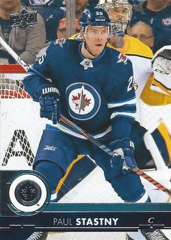 #504 Paul Stastny - Winnipeg Jets - 2017-18 Upper Deck Hockey