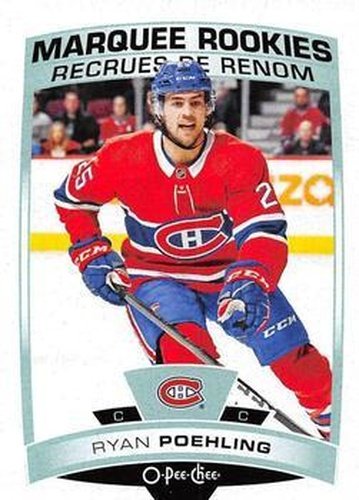 #504 Ryan Poehling - Montreal Canadiens - 2019-20 O-Pee-Chee Hockey
