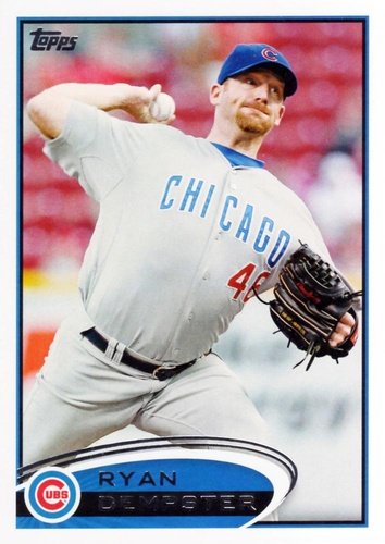 #504 Ryan Dempster - Chicago Cubs - 2012 Topps Baseball