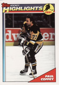 #504 Paul Coffey - Pittsburgh Penguins - 1991-92 Topps Hockey