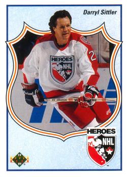 #504 Darryl Sittler - Toronto Maple Leafs - 1990-91 Upper Deck Hockey