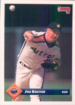 #504 Joe Boever - Houston Astros - 1993 Donruss Baseball
