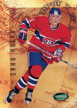 #505 Saku Koivu - Montreal Canadiens - 1995-96 Parkhurst International Hockey
