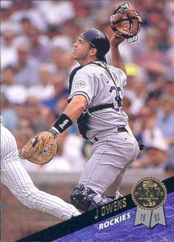 #505 J Owens - Colorado Rockies - 1993 Leaf Baseball