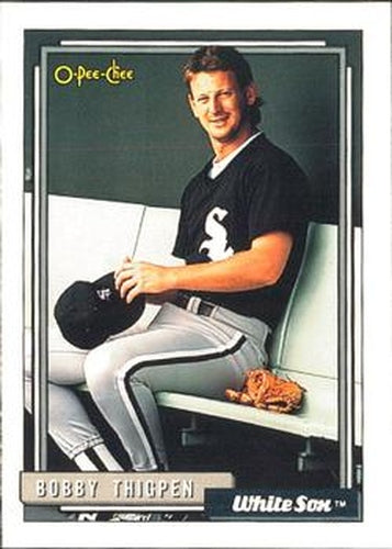 #505 Bobby Thigpen - Chicago White Sox - 1992 O-Pee-Chee Baseball