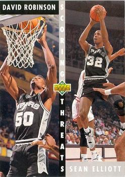 #505 David Robinson / Sean Elliott - San Antonio Spurs - 1992-93 Upper Deck Basketball
