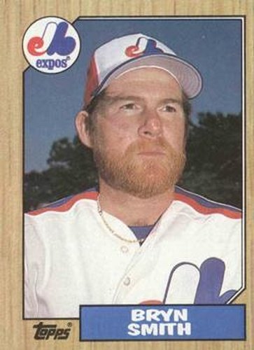 #505 Bryn Smith - Montreal Expos - 1987 Topps Baseball