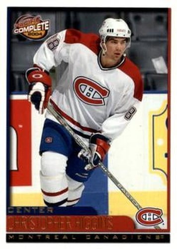 #505 Chris Higgins - Montreal Canadiens - 2003-04 Pacific Complete Hockey