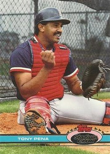 #505 Tony Pena - Boston Red Sox - 1991 Stadium Club Baseball