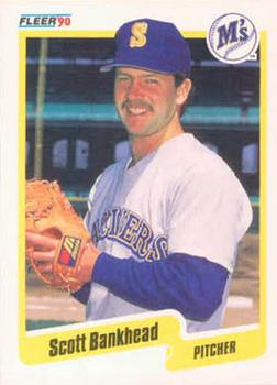 #505 Scott Bankhead - Seattle Mariners - 1990 Fleer USA Baseball