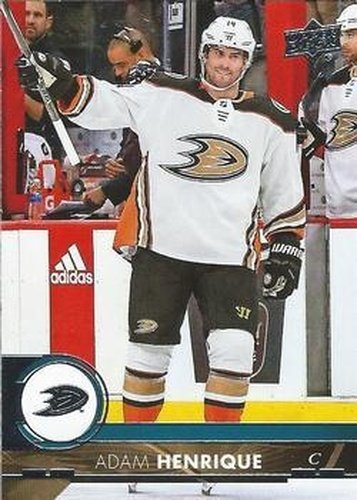 #505 Adam Henrique - Anaheim Ducks - 2017-18 Upper Deck Hockey