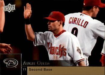 #505 Augie Ojeda - Arizona Diamondbacks - 2009 Upper Deck Baseball