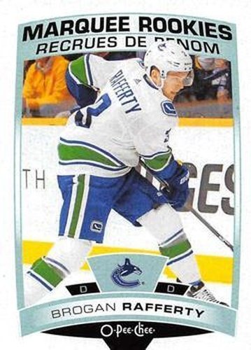 #505 Brogan Rafferty - Vancouver Canucks - 2019-20 O-Pee-Chee Hockey
