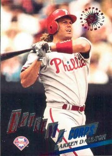 #505 Darren Daulton - Philadelphia Phillies - 1995 Stadium Club Baseball