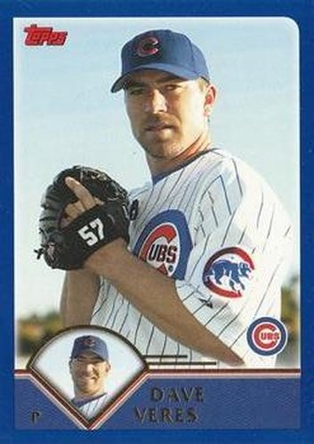 #505 Dave Veres - Chicago Cubs - 2003 Topps Baseball