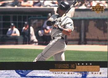 #505 Greg Vaughn - Tampa Bay Devil Rays - 2000 Upper Deck Baseball
