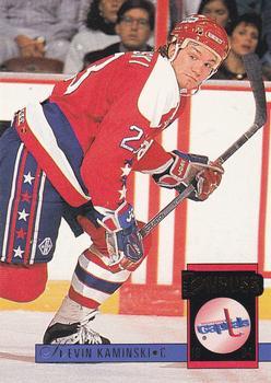 #505 Kevin Kaminski - Washington Capitals - 1993-94 Donruss Hockey