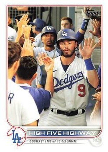 #505 High Five Highway - Los Angeles Dodgers - 2022 Topps Baseball