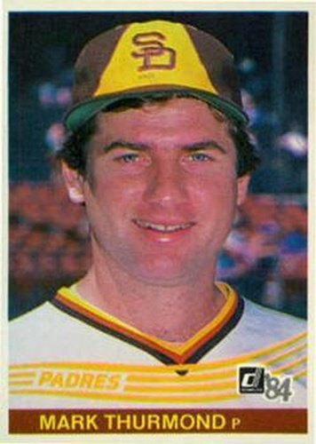 #505 Mark Thurmond - San Diego Padres - 1984 Donruss Baseball