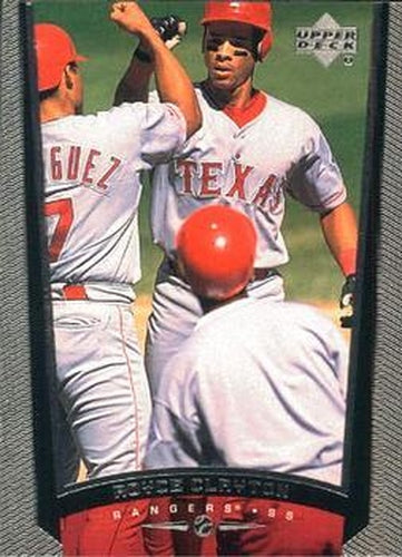 #505 Royce Clayton - Texas Rangers - 1999 Upper Deck Baseball