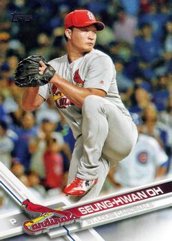 #505 Seung-Hwan Oh - St. Louis Cardinals - 2017 Topps Baseball