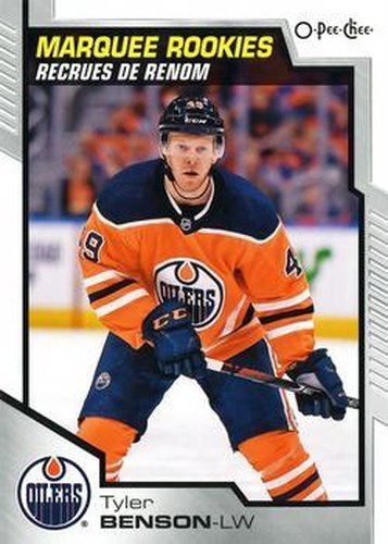#505 Tyler Benson - Edmonton Oilers - 2020-21 O-Pee-Chee Hockey
