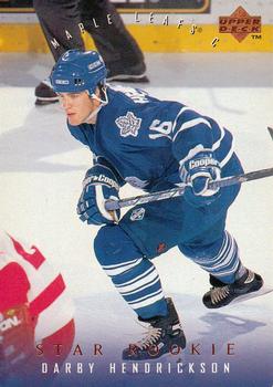 #505 Darby Hendrickson - Toronto Maple Leafs - 1995-96 Upper Deck Hockey