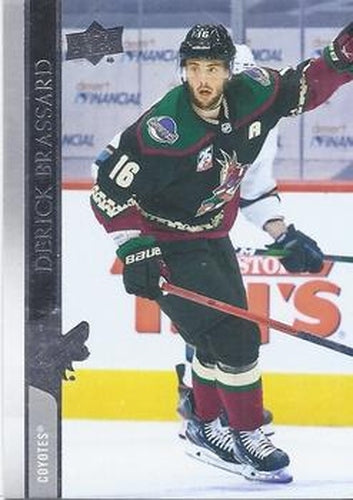 #505 Derick Brassard - Arizona Coyotes - 2020-21 Upper Deck Hockey