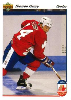 #506 Theoren Fleury - Canada - 1991-92 Upper Deck Hockey