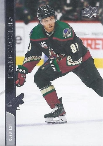 #506 Drake Caggiula - Arizona Coyotes - 2020-21 Upper Deck Hockey