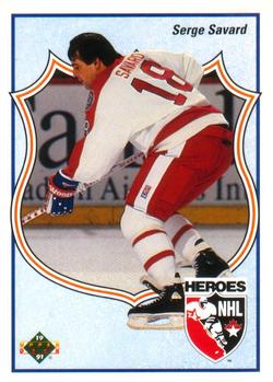 #506 Serge Savard - Montreal Canadiens - 1990-91 Upper Deck Hockey