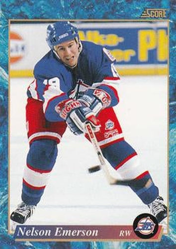 #506 Nelson Emerson - Winnipeg Jets - 1993-94 Score Canadian Hockey