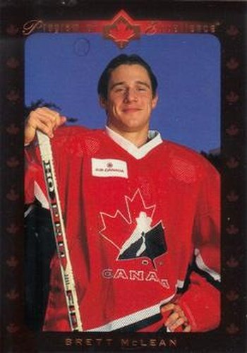 #506 Brett McLean - Canada - 1995-96 Upper Deck Hockey
