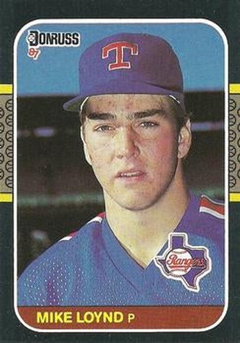 #506 Mike Loynd - Texas Rangers - 1987 Donruss Baseball