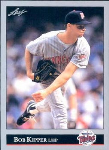 #506 Bob Kipper - Minnesota Twins - 1992 Leaf Baseball