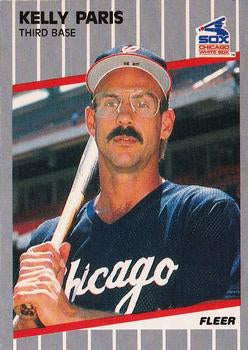 #506 Kelly Paris - Chicago White Sox - 1989 Fleer Baseball