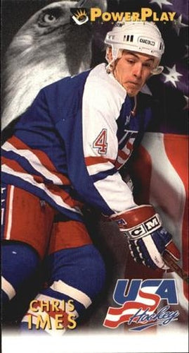#506 Chris Imes - USA - 1993-94 Fleer PowerPlay Hockey