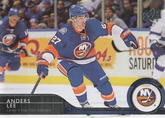 #506 Anders Lee - New York Islanders - 2014-15 Upper Deck Hockey