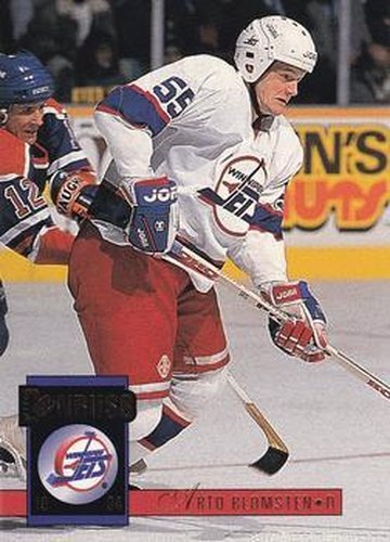 #506 Arto Blomsten - Winnipeg Jets - 1993-94 Donruss Hockey