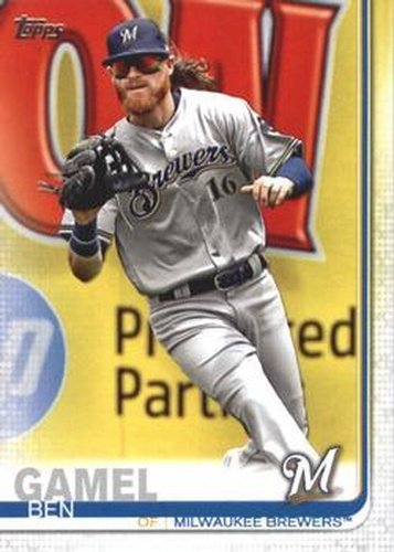 #506 Ben Gamel - Milwaukee Brewers - 2019 Topps Baseball