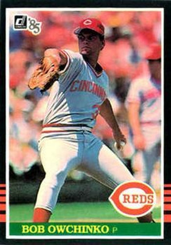 #506 Bob Owchinko - Cincinnati Reds - 1985 Donruss Baseball