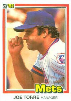 #506 Joe Torre - New York Mets - 1981 Donruss Baseball