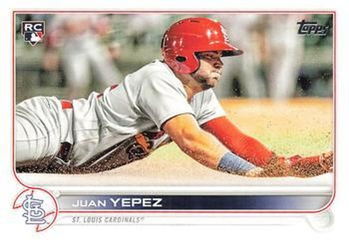 #506 Juan Yepez - St. Louis Cardinals - 2022 Topps Baseball