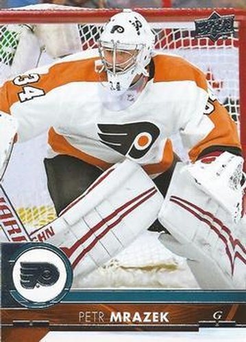 #506 Petr Mrazek - Philadelphia Flyers - 2017-18 Upper Deck Hockey