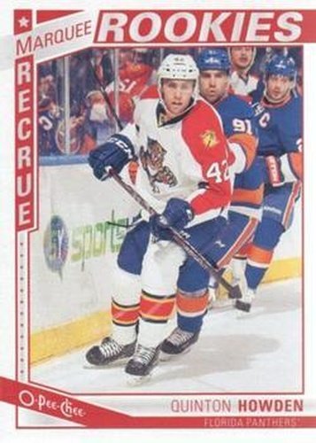 #506 Quinton Howden - Florida Panthers - 2013-14 O-Pee-Chee Hockey